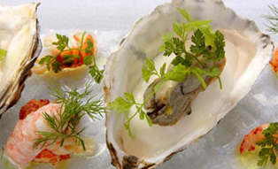 Amuse van zeeuwse oester